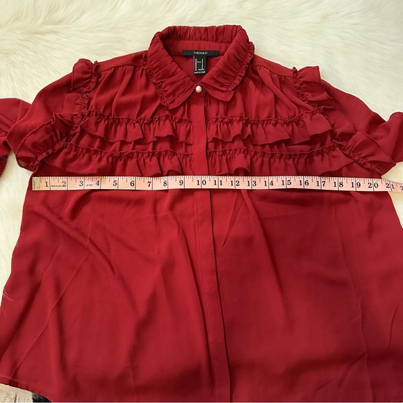 SOLD NWT Ruffled Blouse - Picture 12 of 12